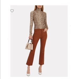 ❌SOLD❌Frame Le Crop Leather Pants